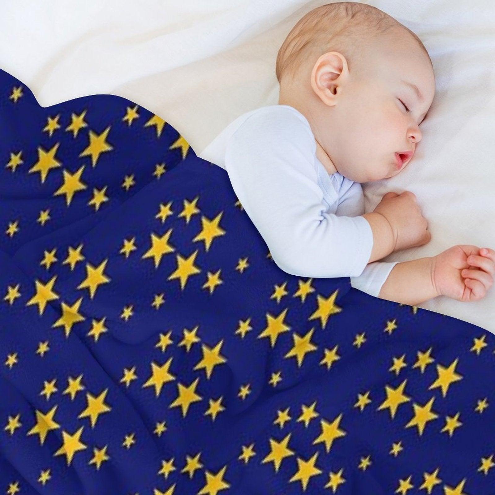 Five Nights at Freddy's Moondrop Pattern Throw Blanket