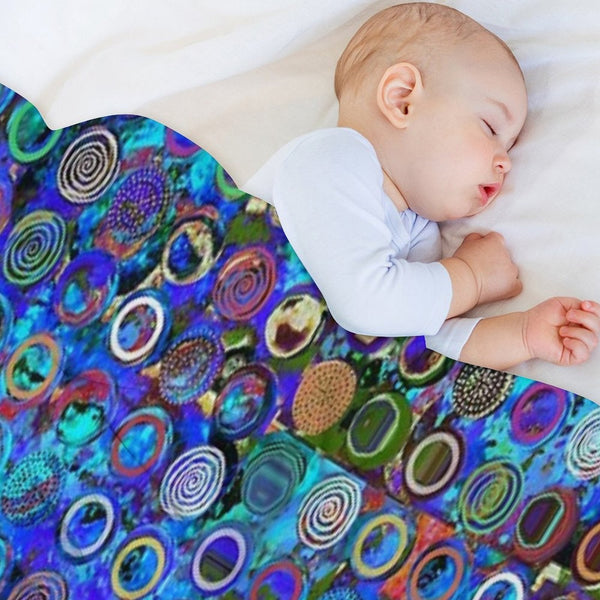 Sirkel 1  Fun With Circles And Dots Machine-washable Throw Blanket