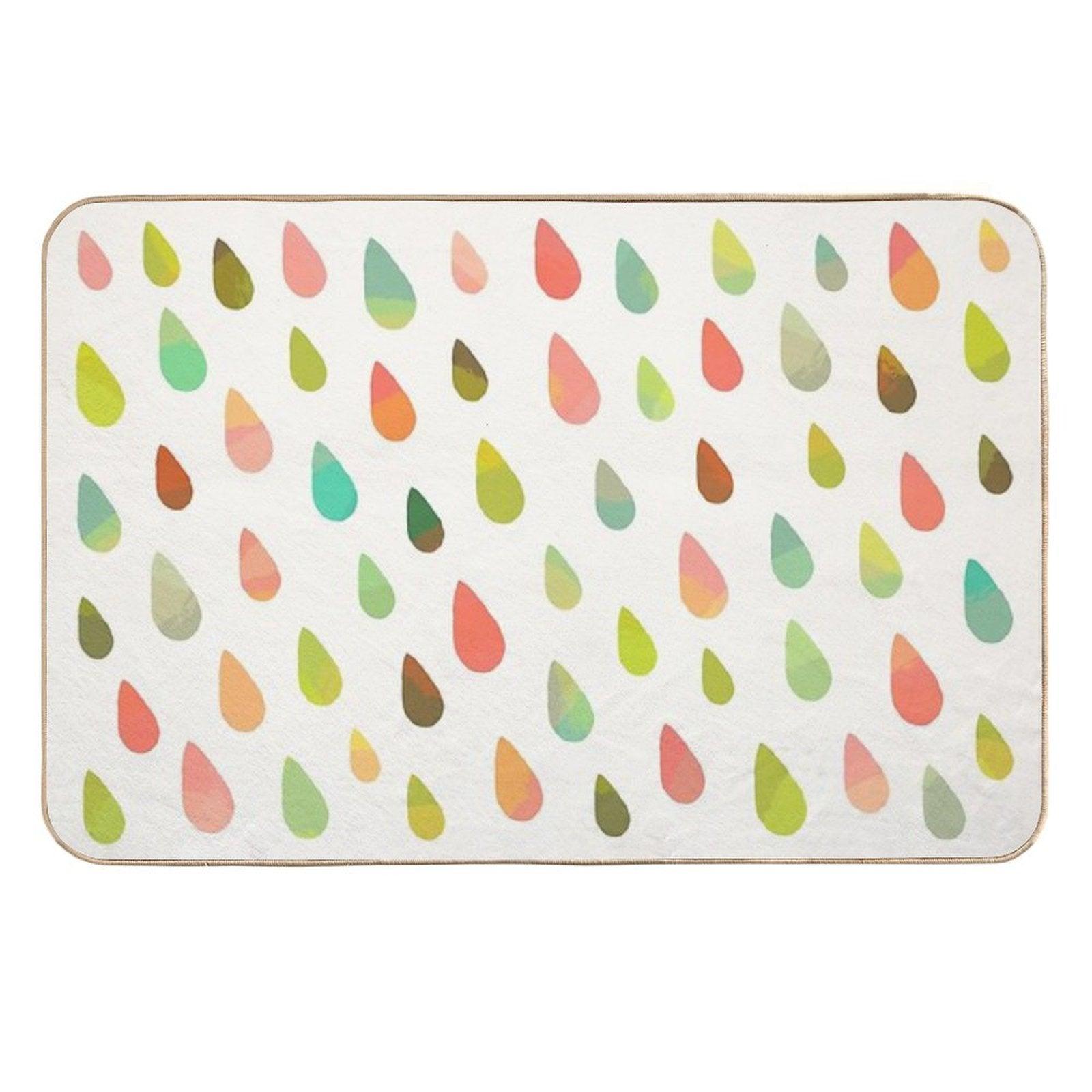 Opal Drops Durable Bath Mat