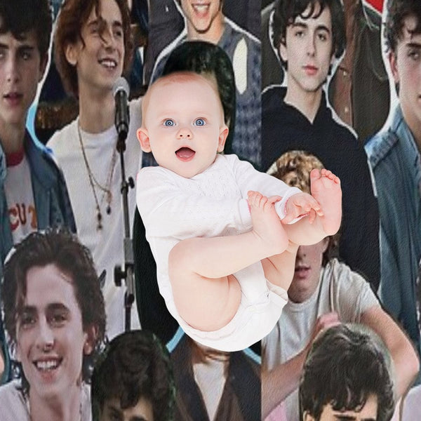 Collage Saint Timothee Chalamet Compact Throw Blanket