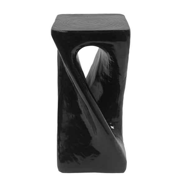 Outdoor Side Table Twist Shape End Table