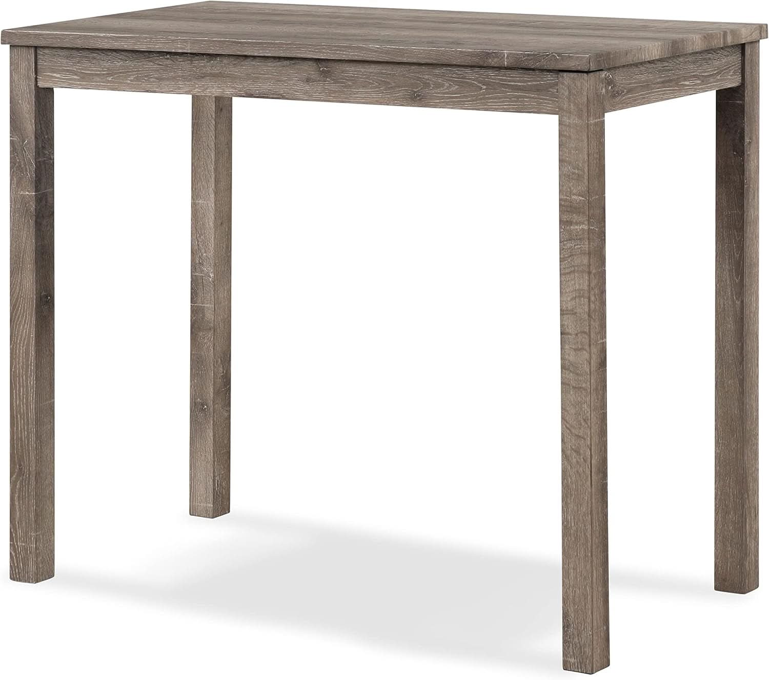 Taupe Upholstered Counter Height Elegant Dining Set