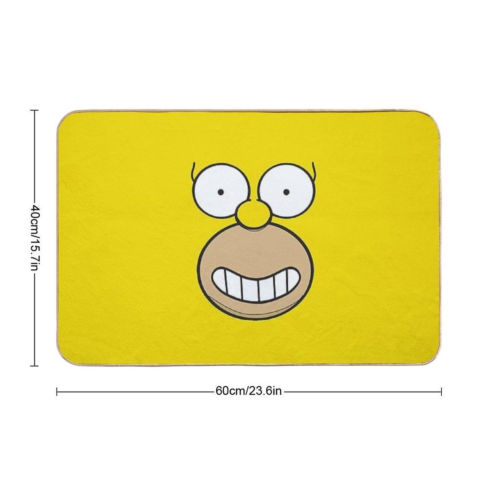 Homer Background 2 Bath Mat