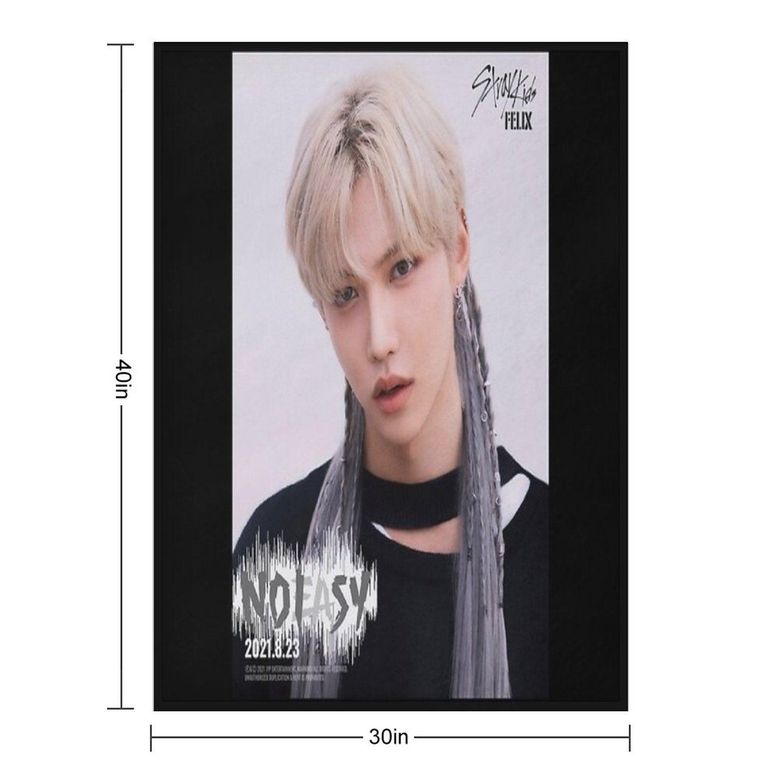 Stray Kids - Felix - Kpop Throw Blanket