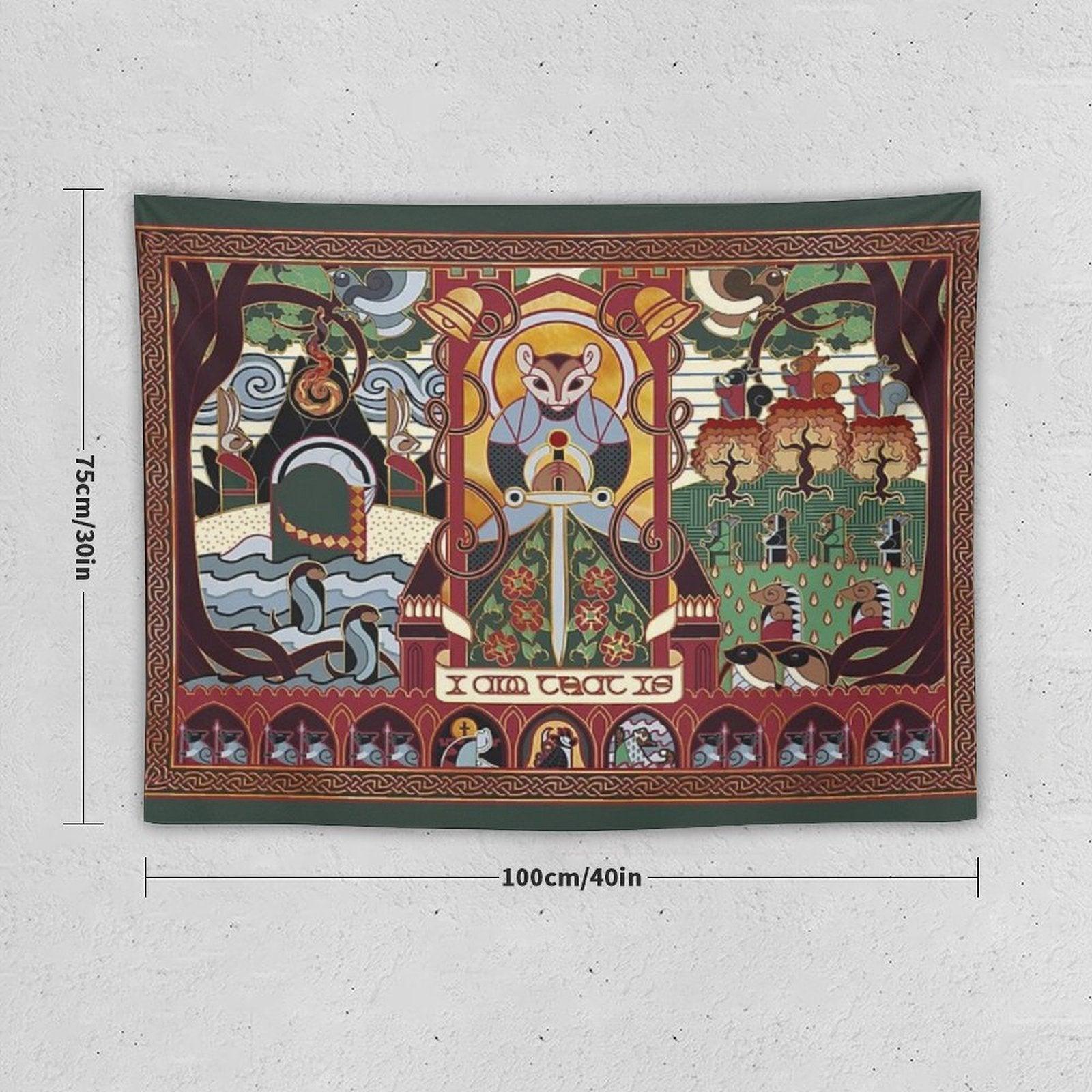Redwall Tapestry - Martin The Warrior - I AM THAT IS Tapestry