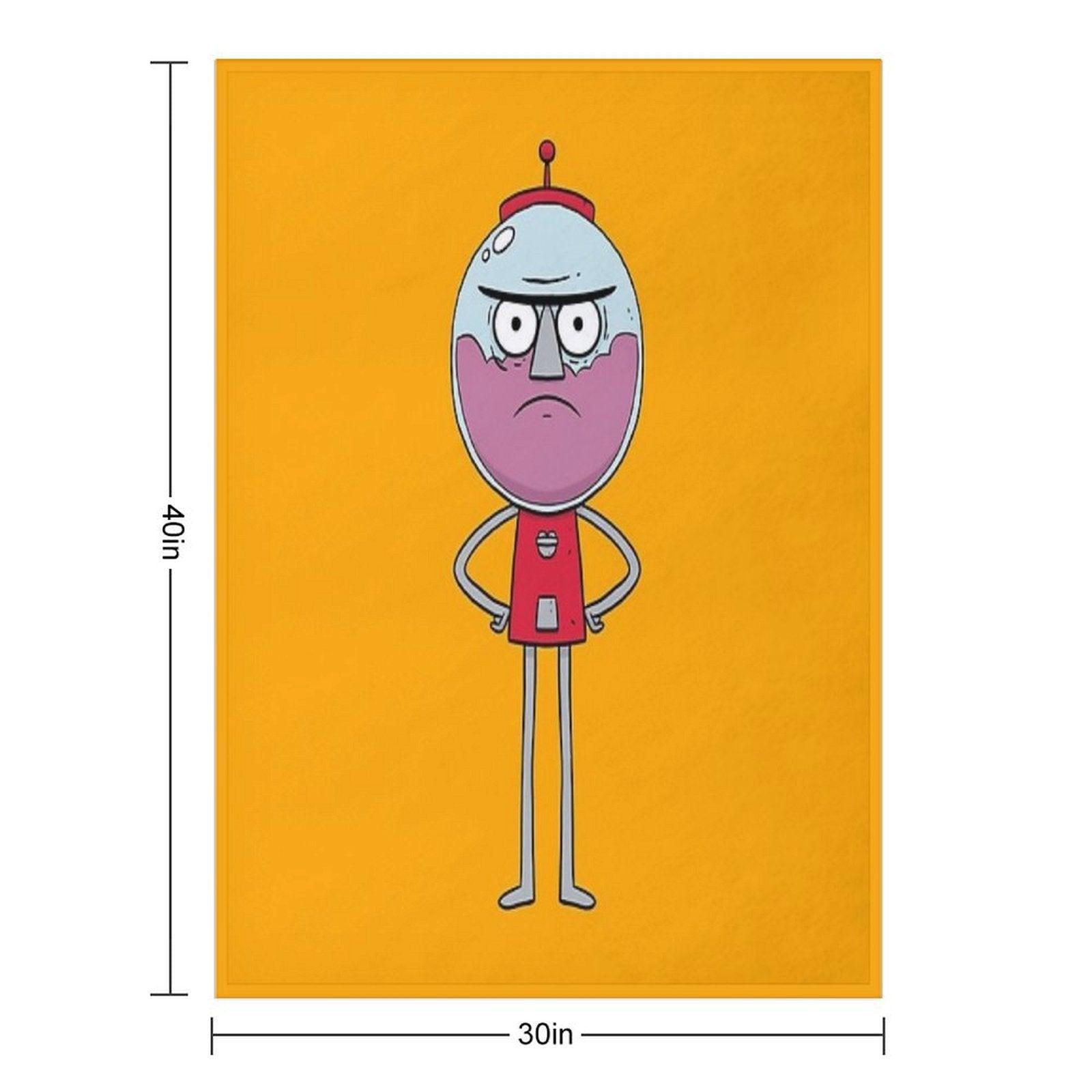 Regular Show - Benson Throw Blanket