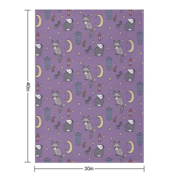 Trash Gang Throw Blanket