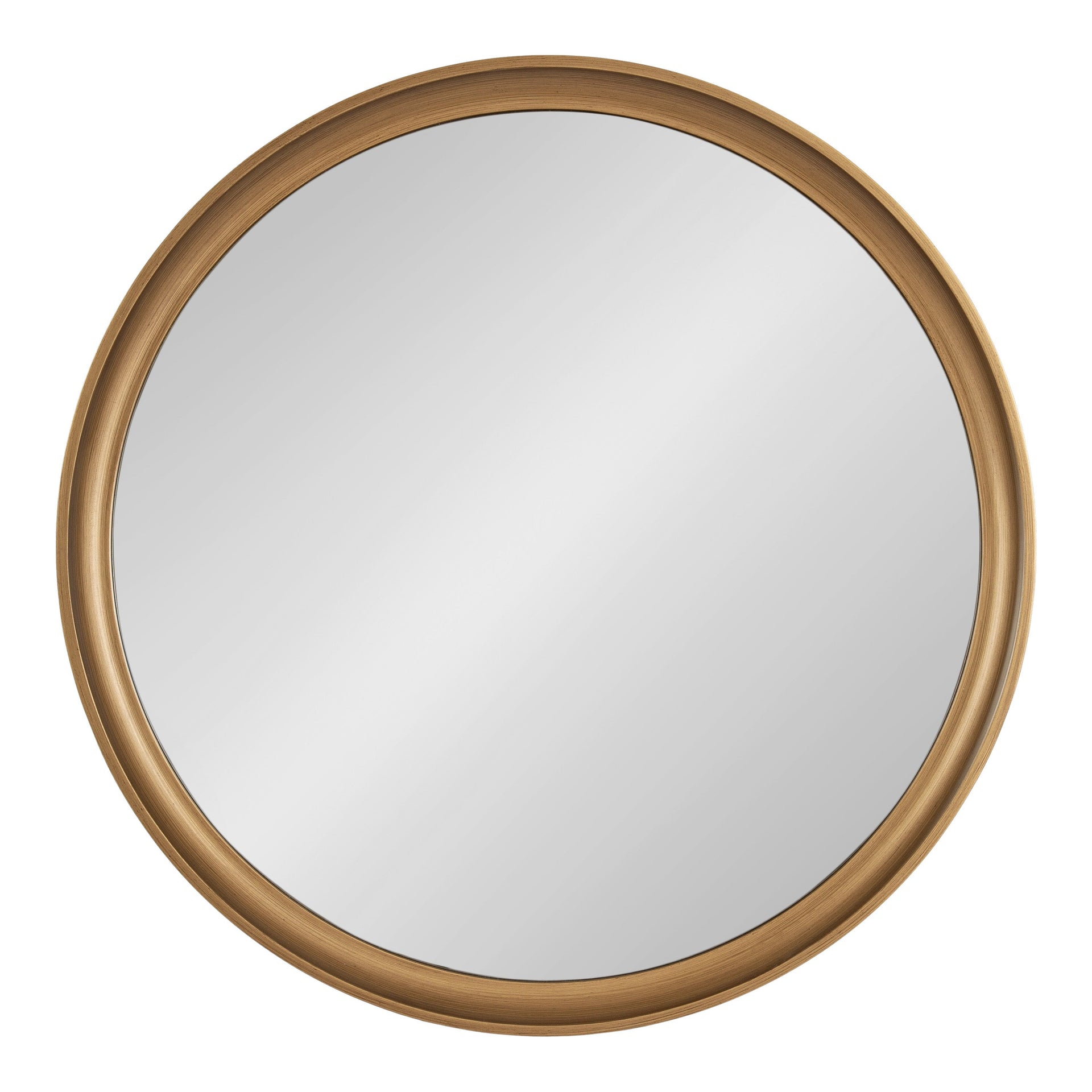 Hatherleigh Round Wood Wall Mirror