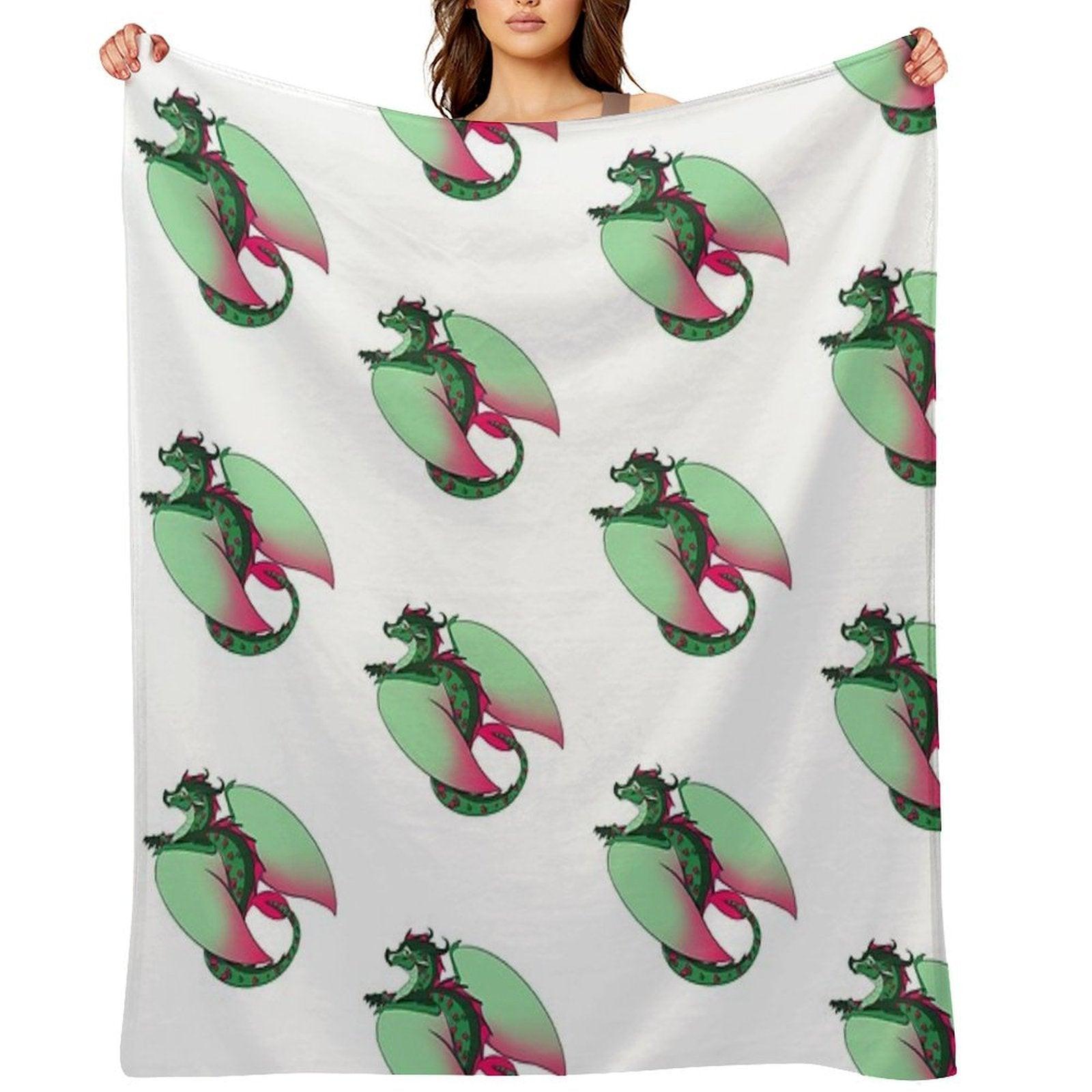 Cobra Lily - Wings of Fire Throw Blanket