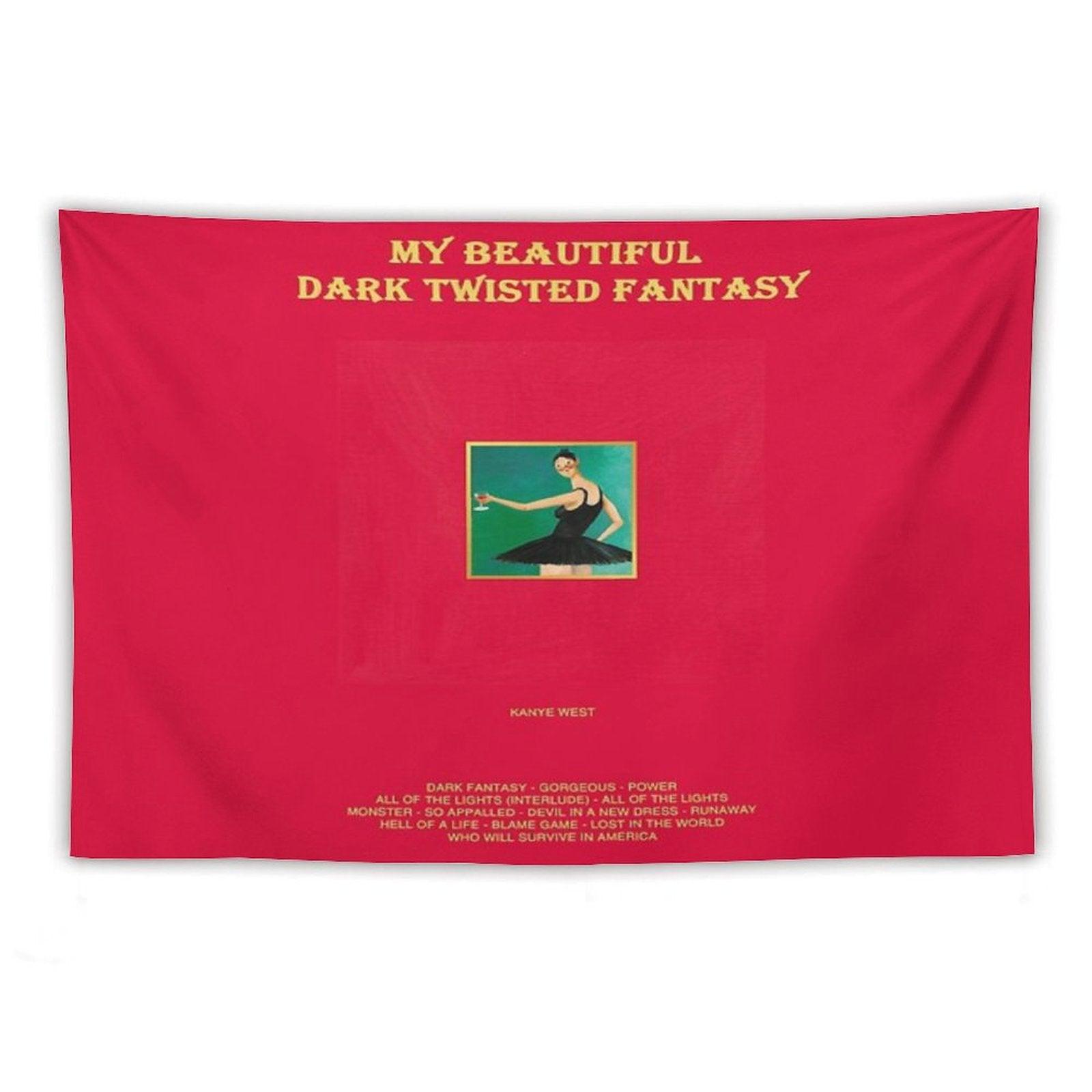 My Beautiful Dark Twisted Fantasy Tapestry