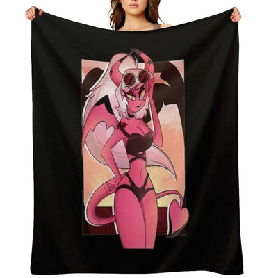 Helluva Boss Verosika Throw Blanket