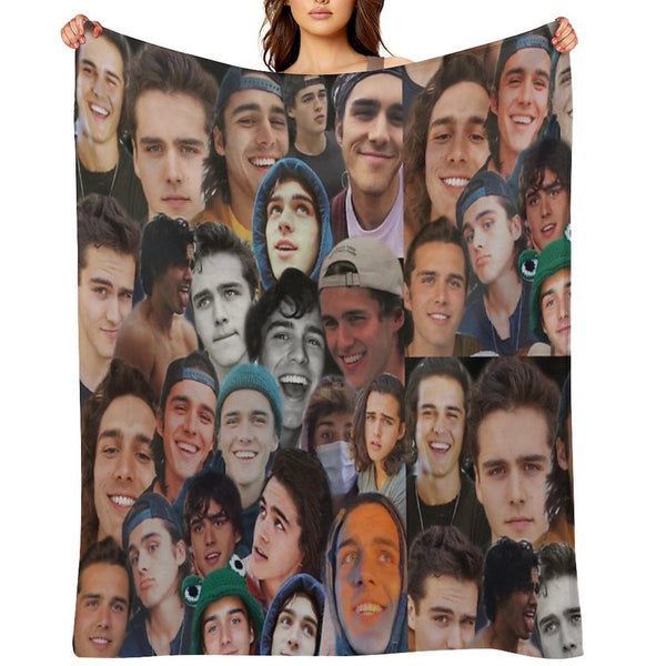 Charlie Gillespie Collage Lightweight Throw Blanket