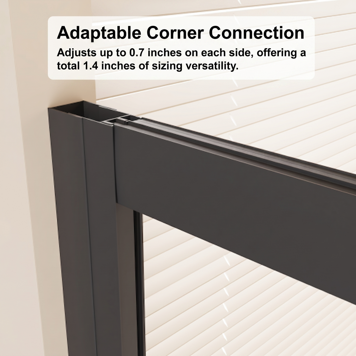Neo-Angle Sliding Shower Enclosure 36