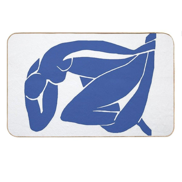 Henri Matisse Blue Nude II 1952 (Nu Bleu) Digital Art Print Bath Mat