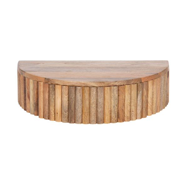 Reid Ribbed Floating Side Table