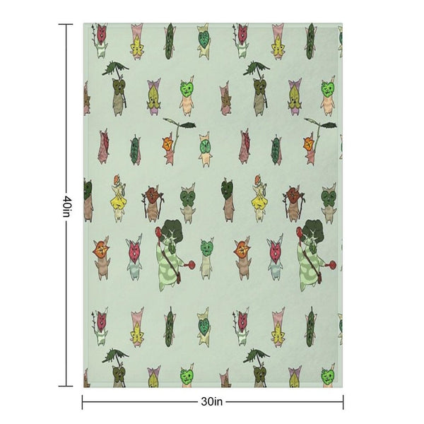 Korok Throw Blanket