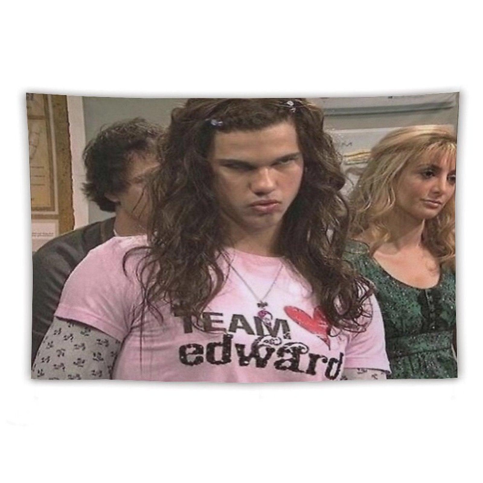 Team Edward-- Jacob Tapestry