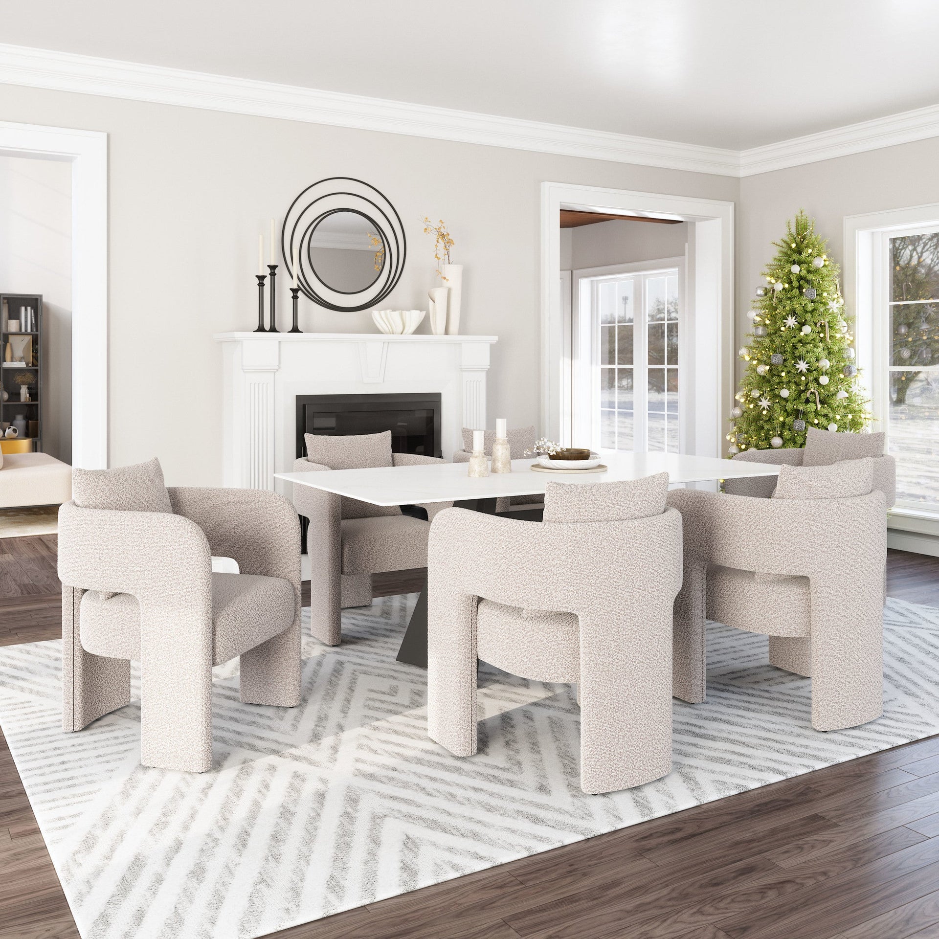 Melilla Dining Chair Misty Gray