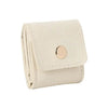 TravelSpark Mini Jewelry Bag – Compact & Secure Style - White