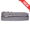 The Harvey Dent Belt - One Piece Reversible Black/Grey 100% Real Leather Belt