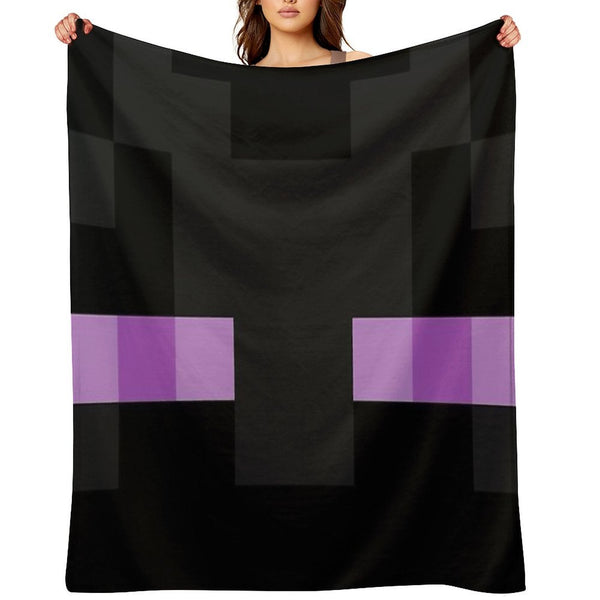 ENDERMAN Machine-washable Throw Blanket