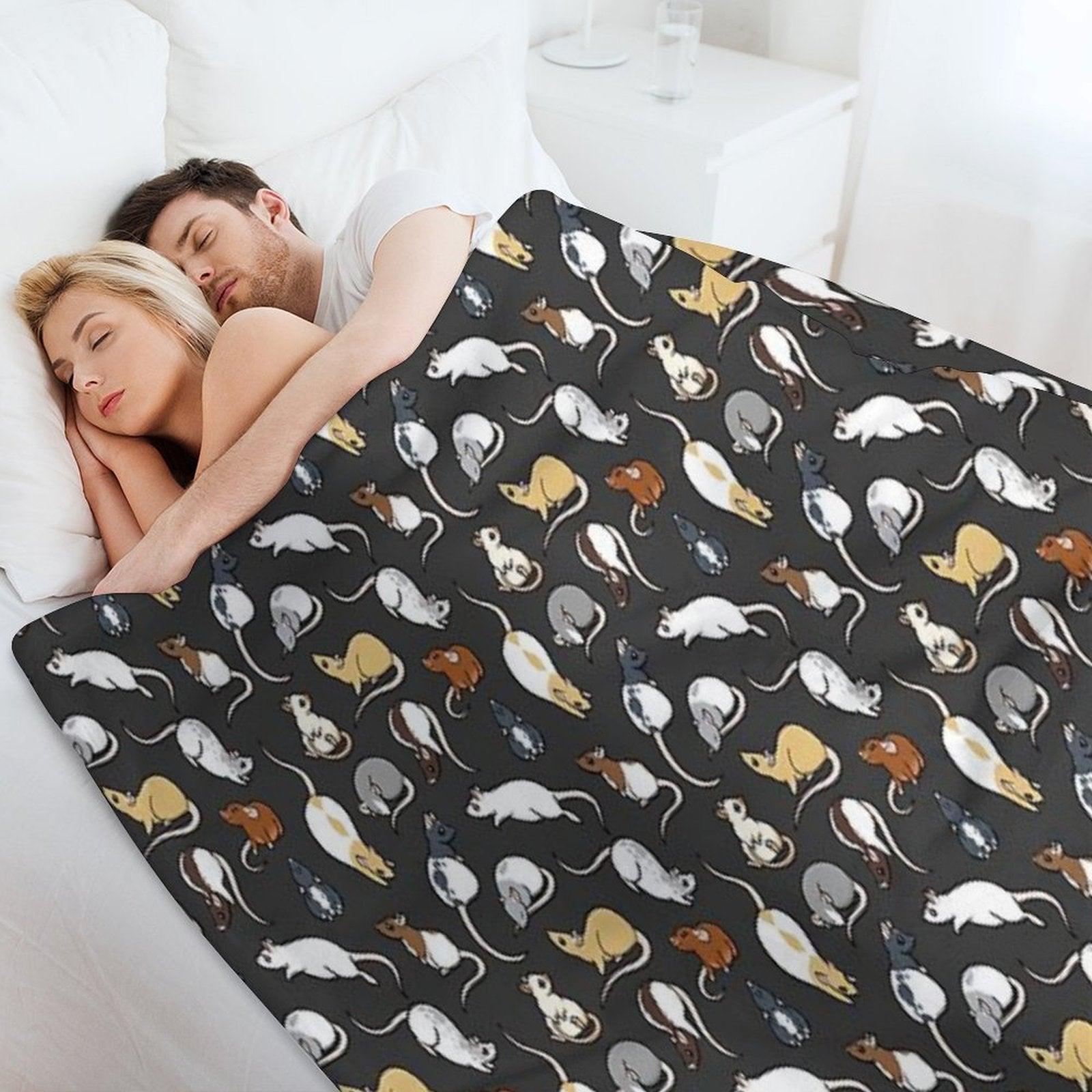 Rats Throw Blanket