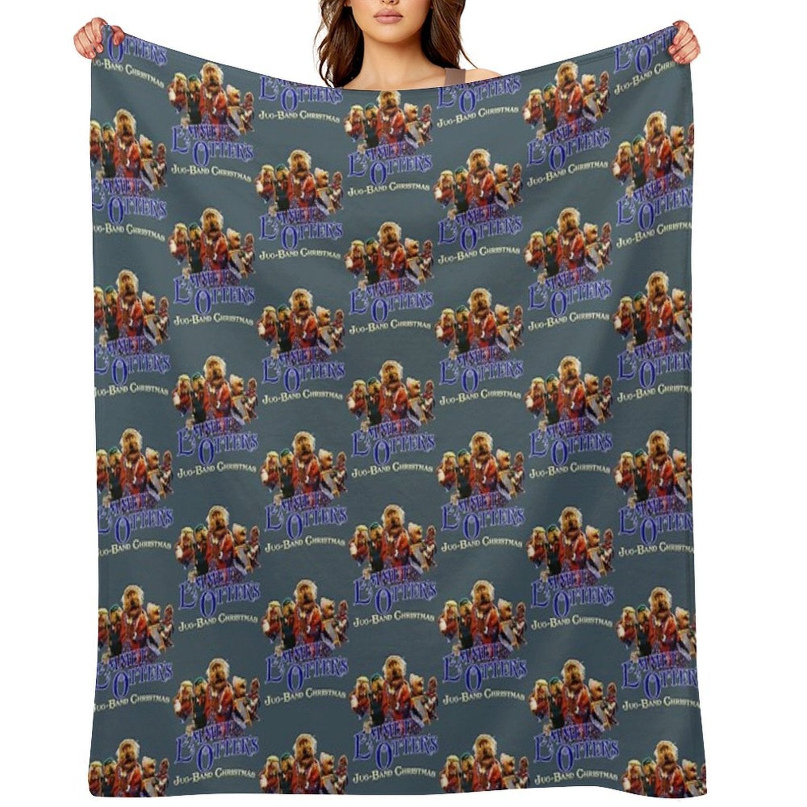 Emmet Otters Jug Band Christmas Essential Versatility Throw Blanket