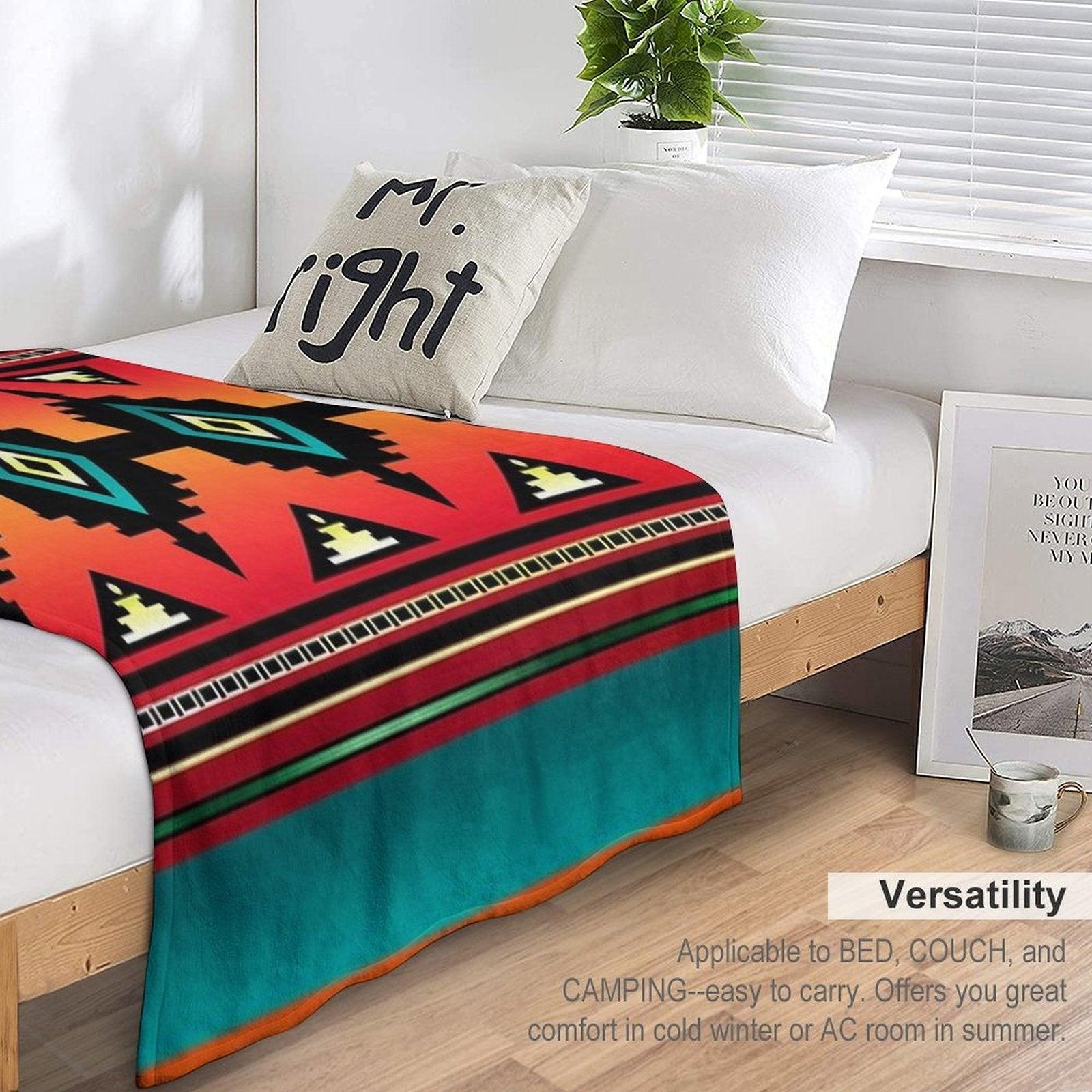 Canyon  Navajo Throw Blanket