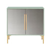 Curry 2 Door Accent Cabinet - Mint