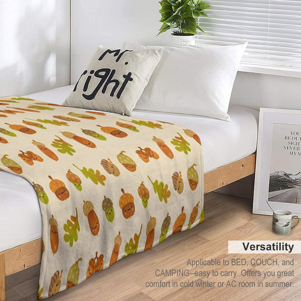 Acorns Gift-ready Throw Blanket