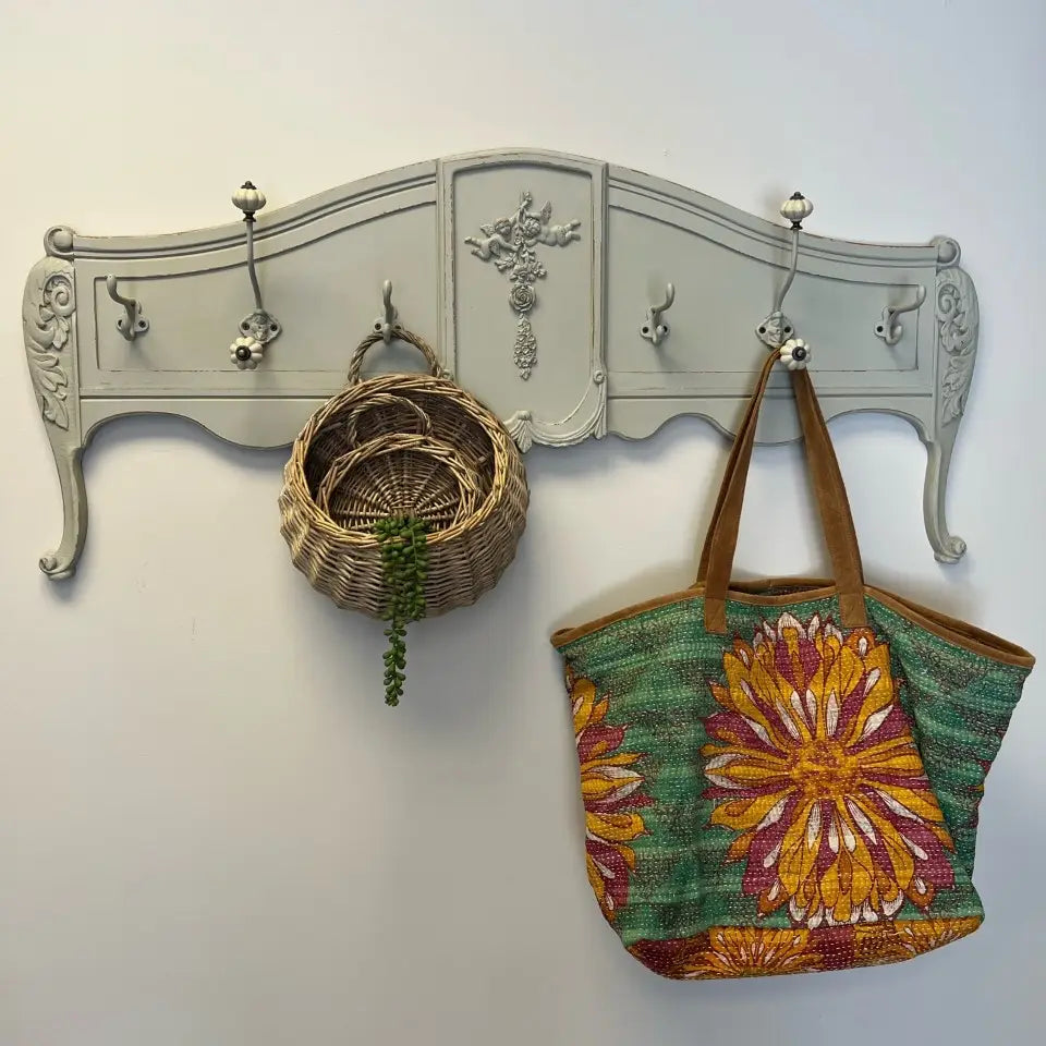 6-HOOK WALL MOUNTED COAT RACK VagabondVintage