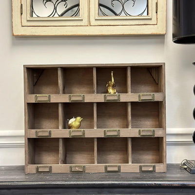 Rustic Cubby Box