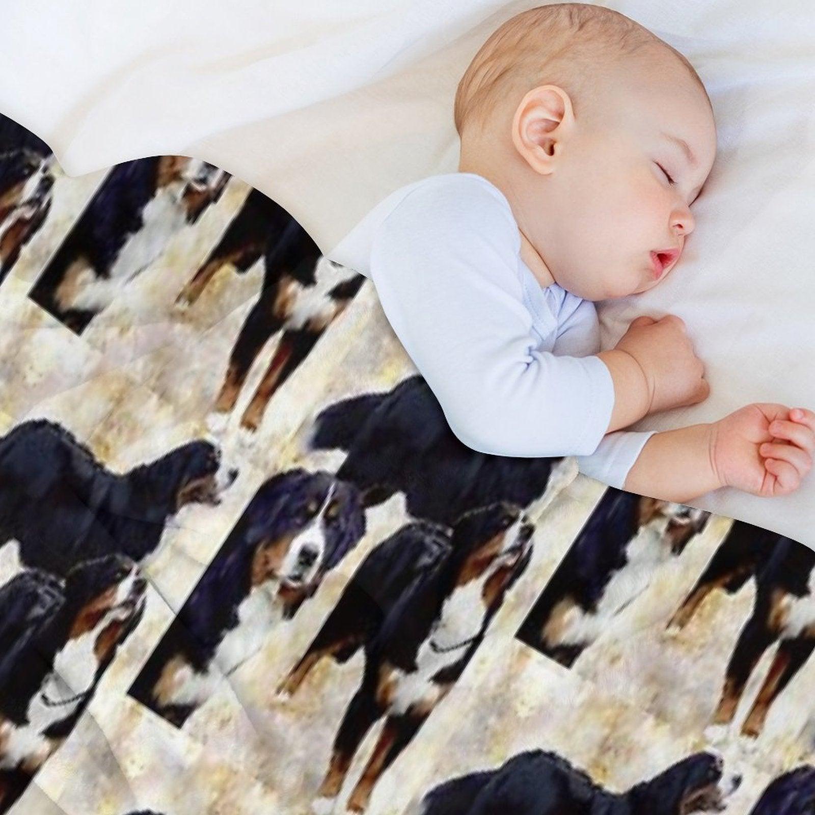 Bernese Mountain Dog Throw Blanket