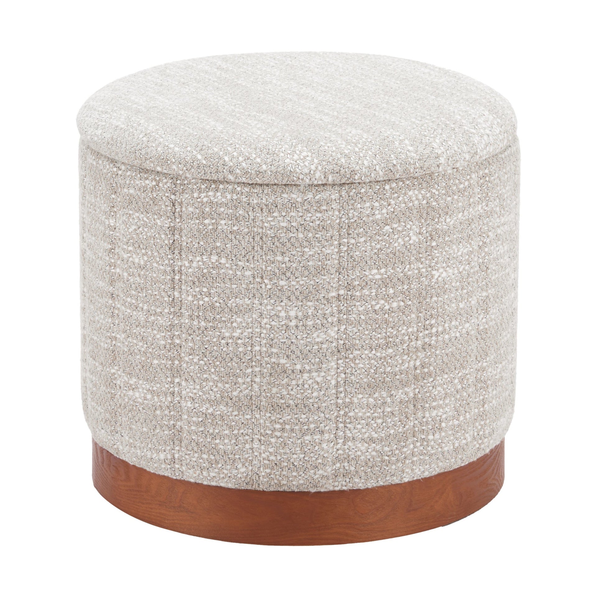 Fije Storage Ottoman Gray