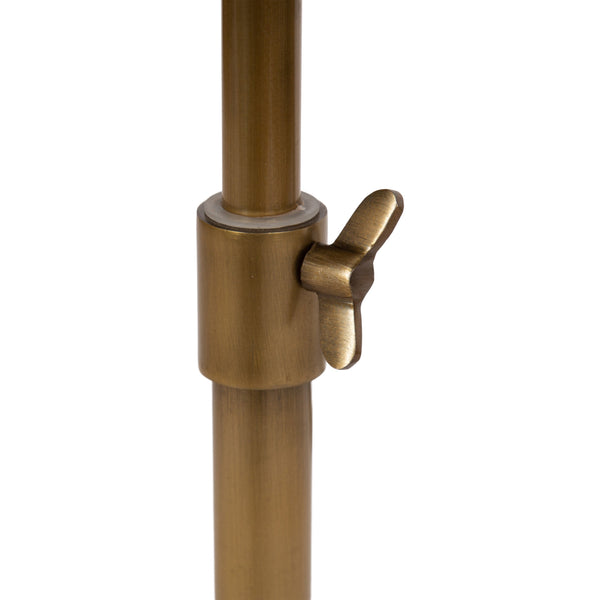 Engles Adjustable Embossed Metal Table and Plant Stand