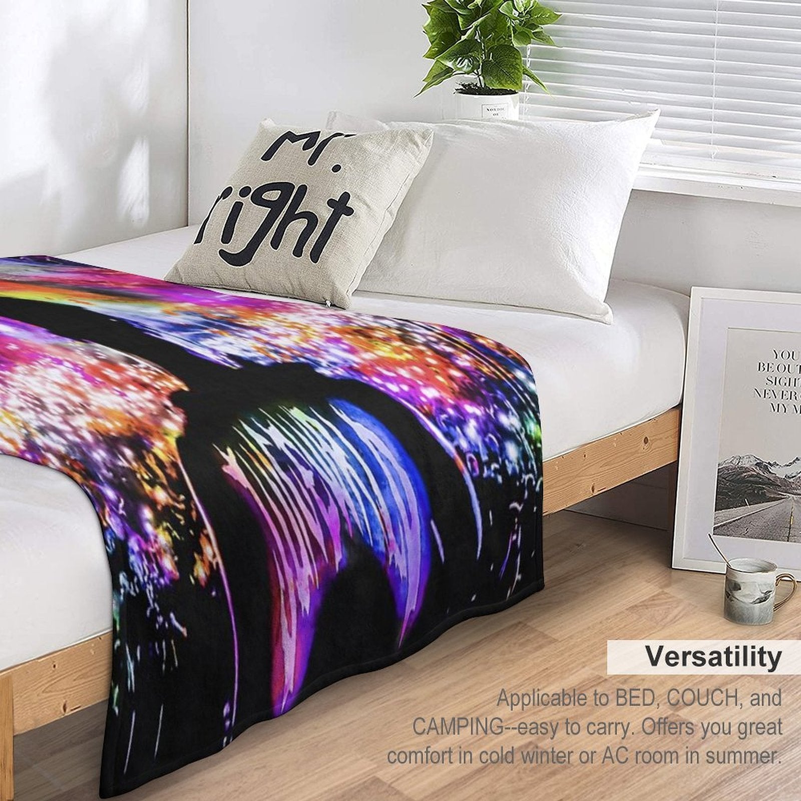 Party in The World Comfort Throw Blanket