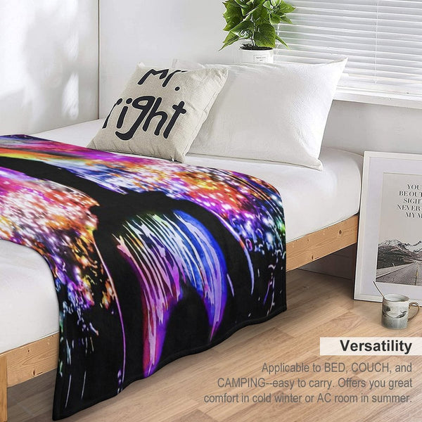 Party in The World Comfort Throw Blanket