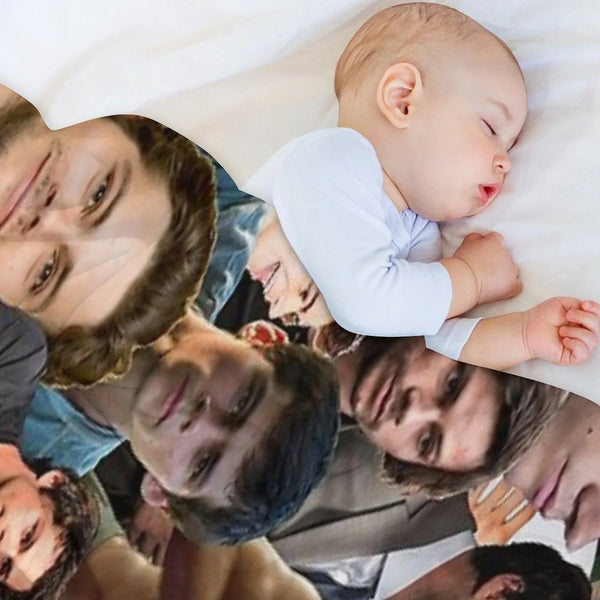 Dylan O’Brien Photo Collage Throw Blanket