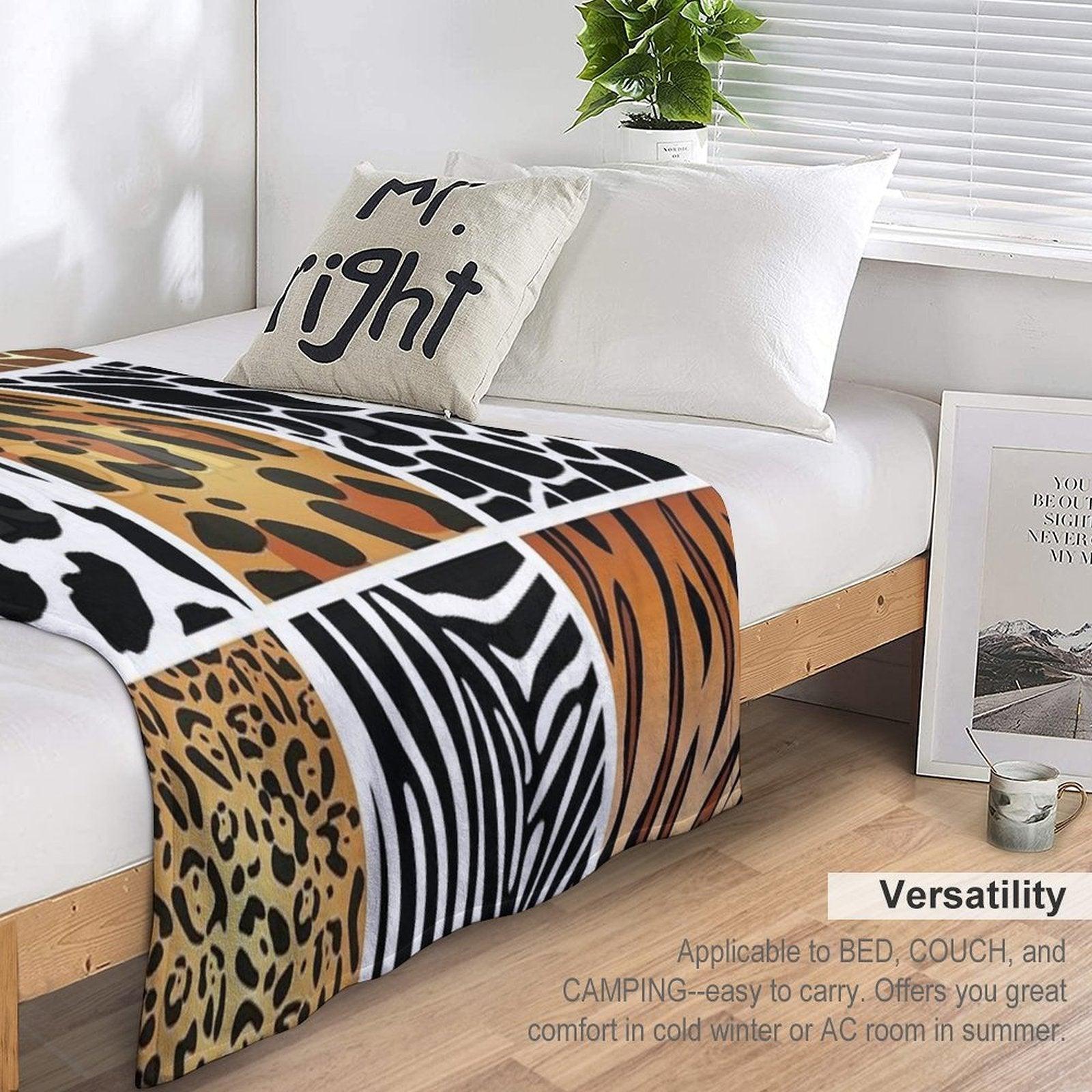 Colorful Patterns Throw Blanket