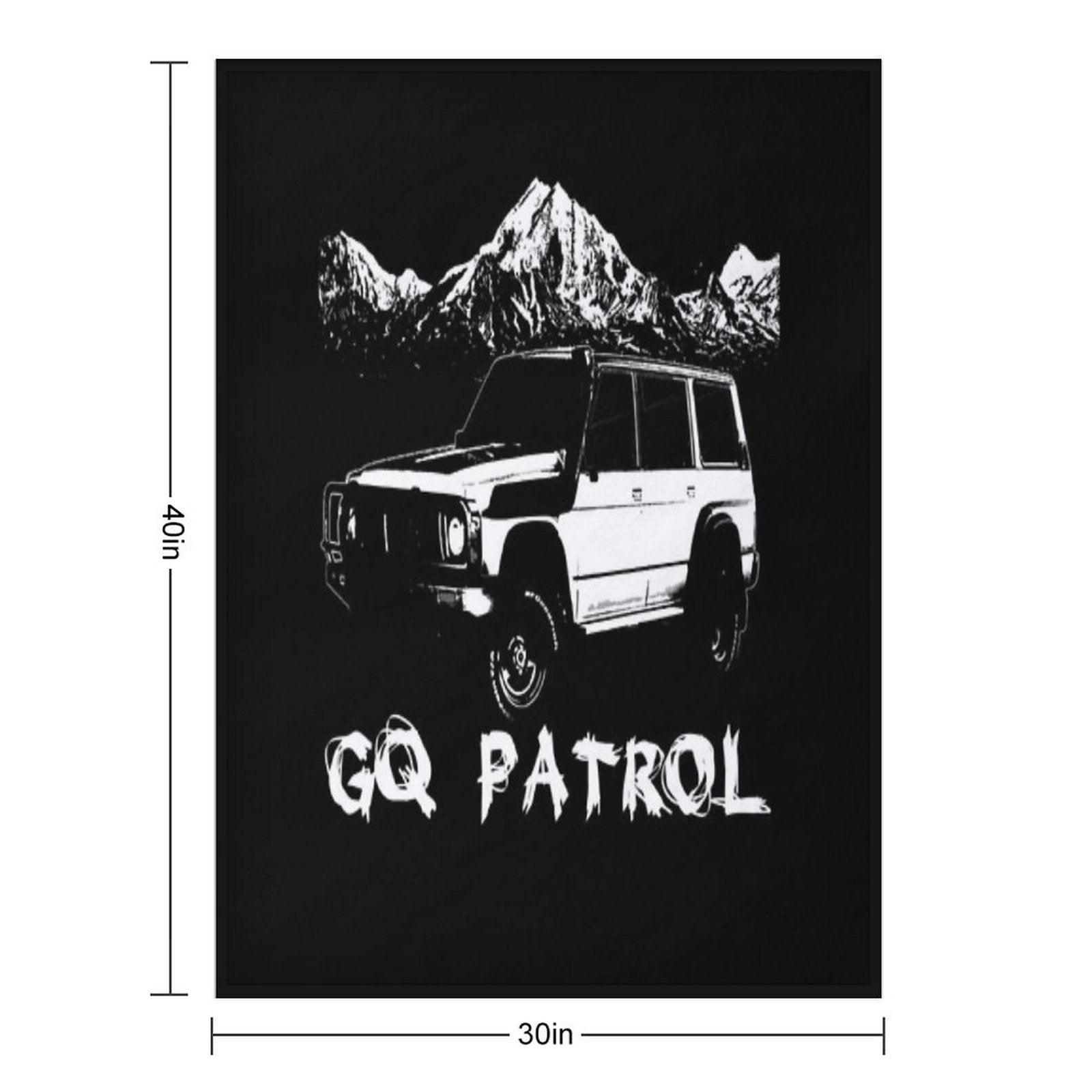Gq Patrol Nissan Throw Blanket