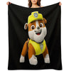 Rubble Paw Patrol Dog Classic All-season Throw Blanket