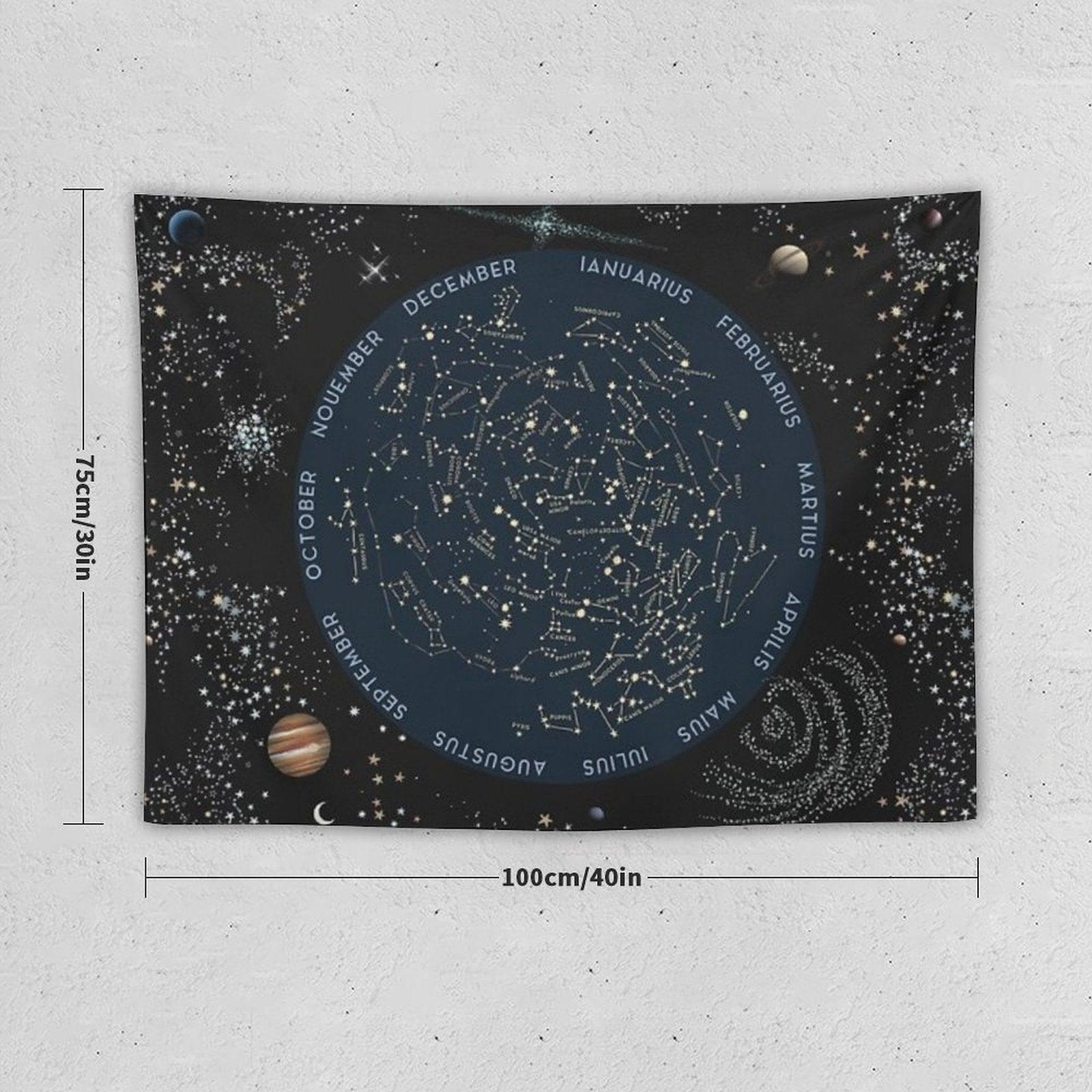 Come with Me to See The Stars Tapestry