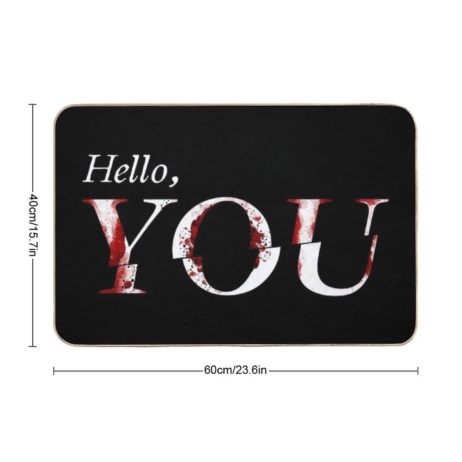 Hello, You Bath Mat