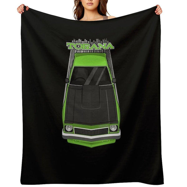 Holden Torana A9X - Green Throw Blanket