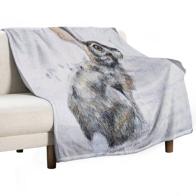 Hare Anti-pilling Throw Blanket