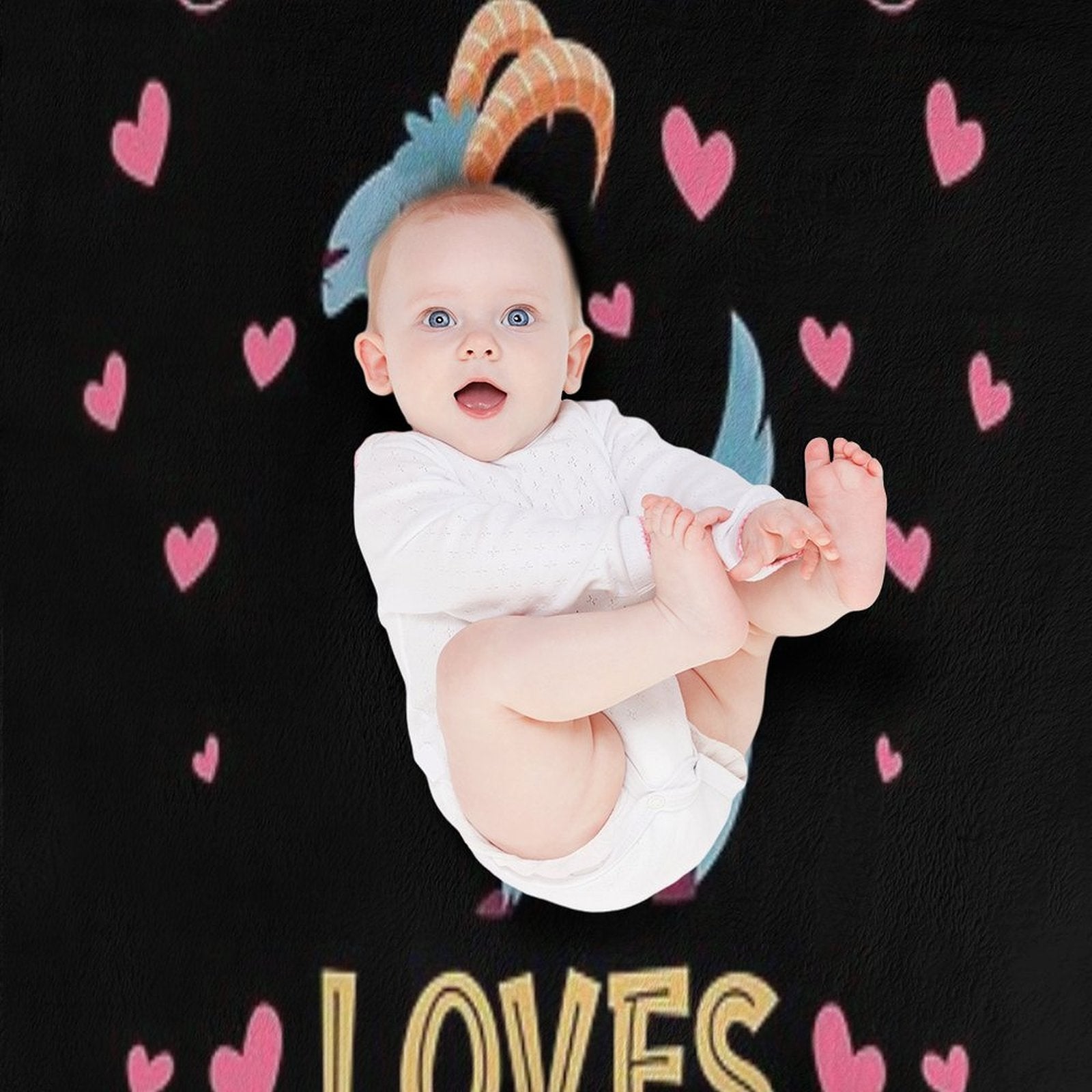 Just A Girl Who Loves Goats Gift Anti-pilling Throw Blanket
