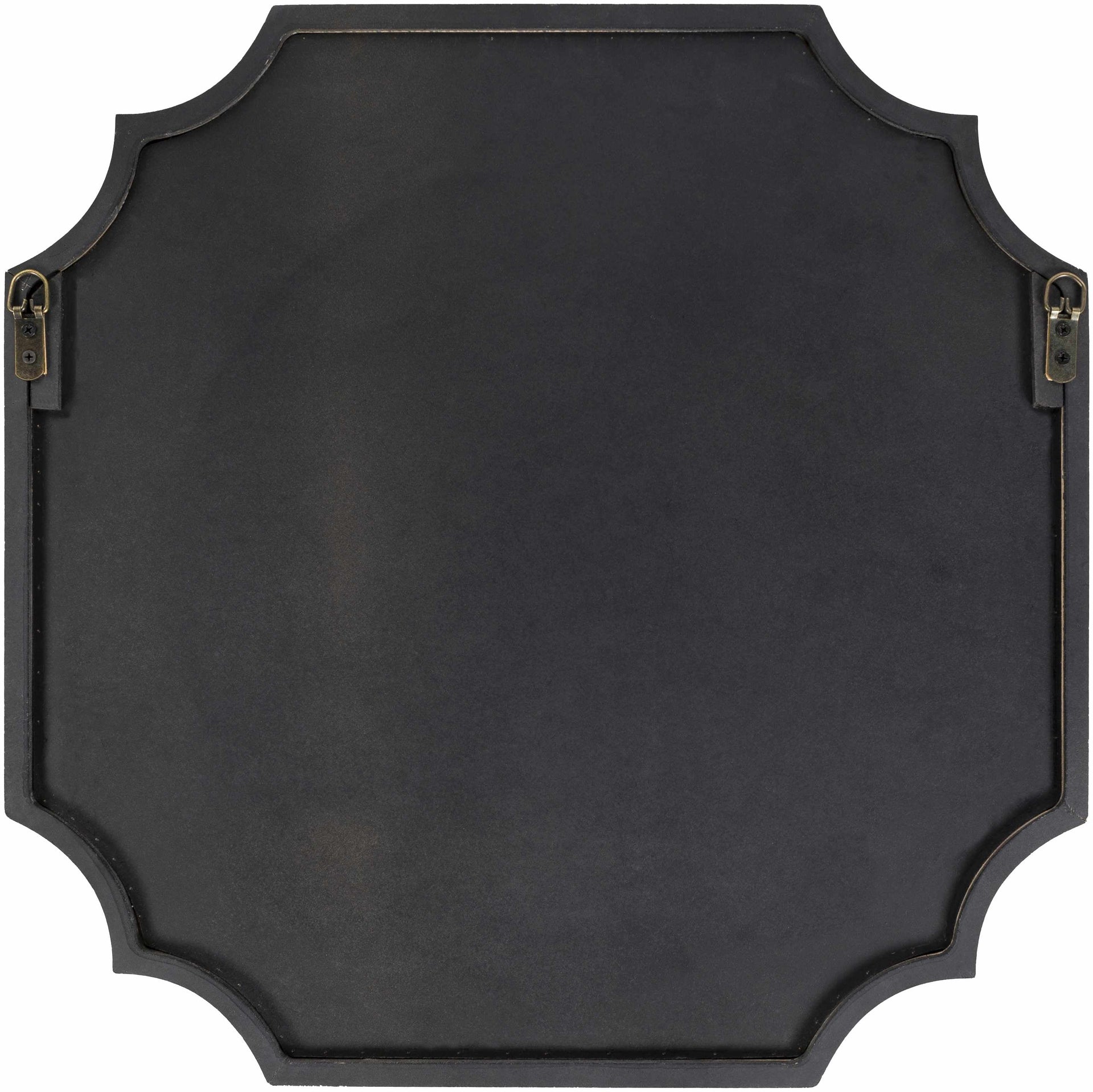 Abangay Gold Contemporary Wood Frame Mirror