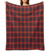Clan Fraser of Lovat Tartan Multi-functional Throw Blanket
