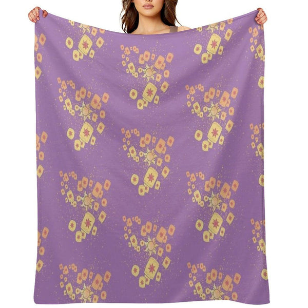 Lantern Light Tangled Throw Blanket