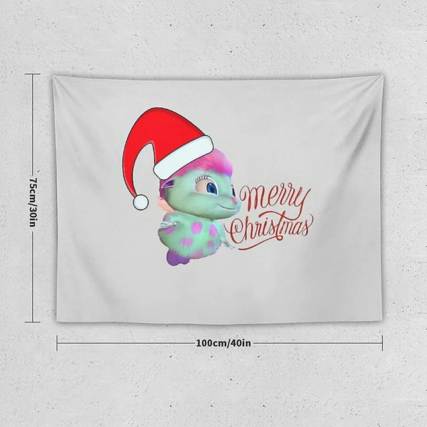 Bibble Meme Merry Christmas Tapestry